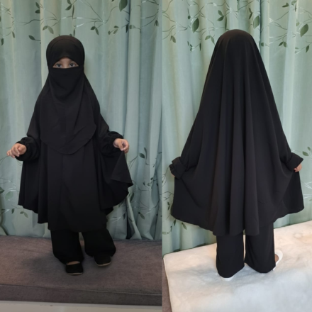 Kids Cherry Khimar Set KCK116