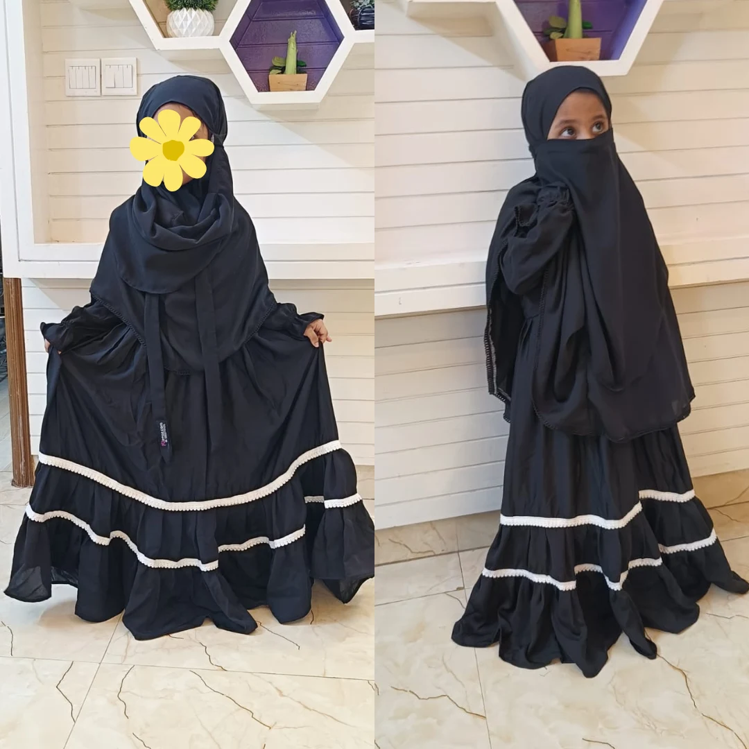 Kids Nikabi Borka Set KNB100