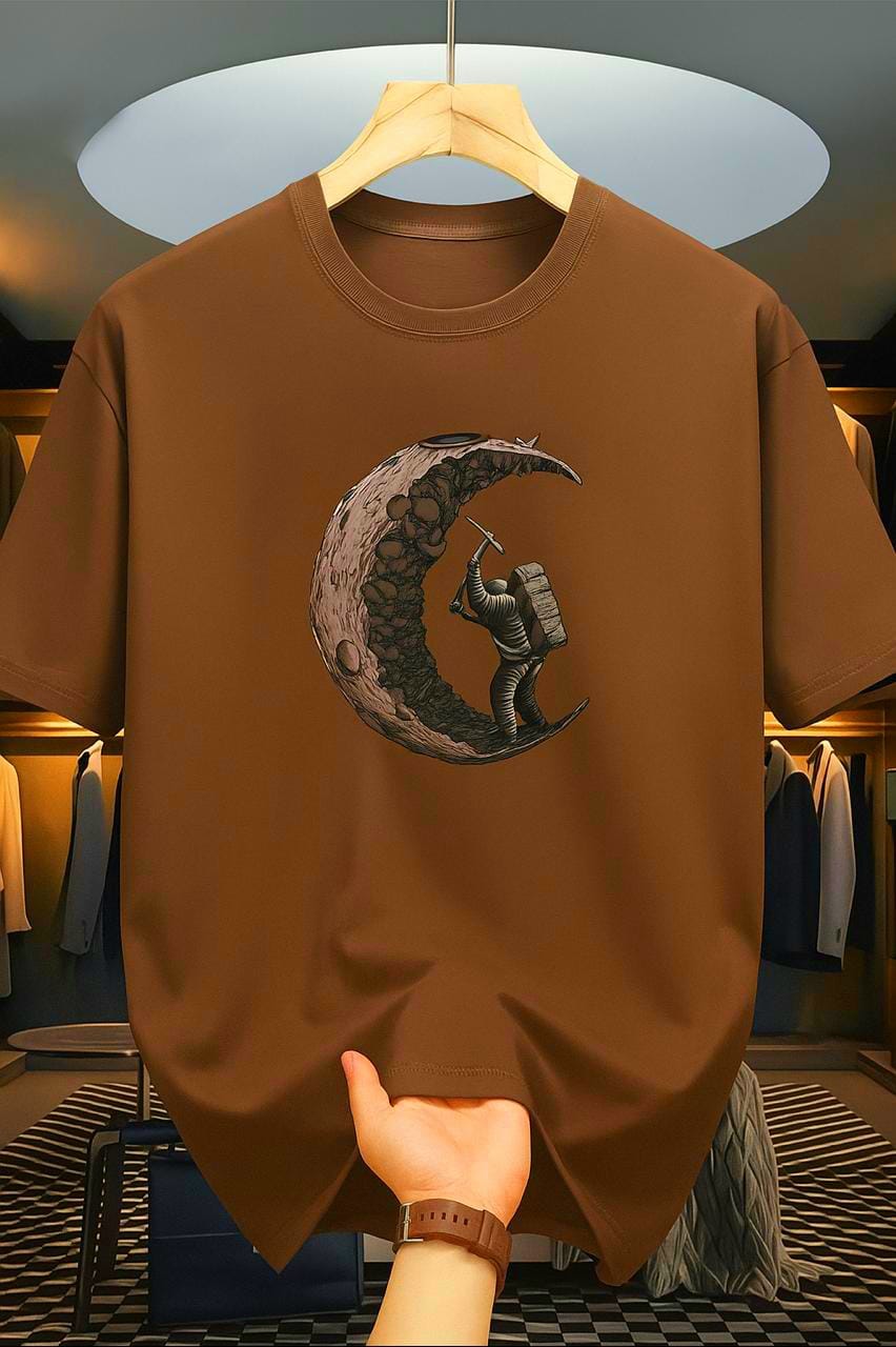 Drop Shoulder Tshirt with DTF Print SKU: 23639