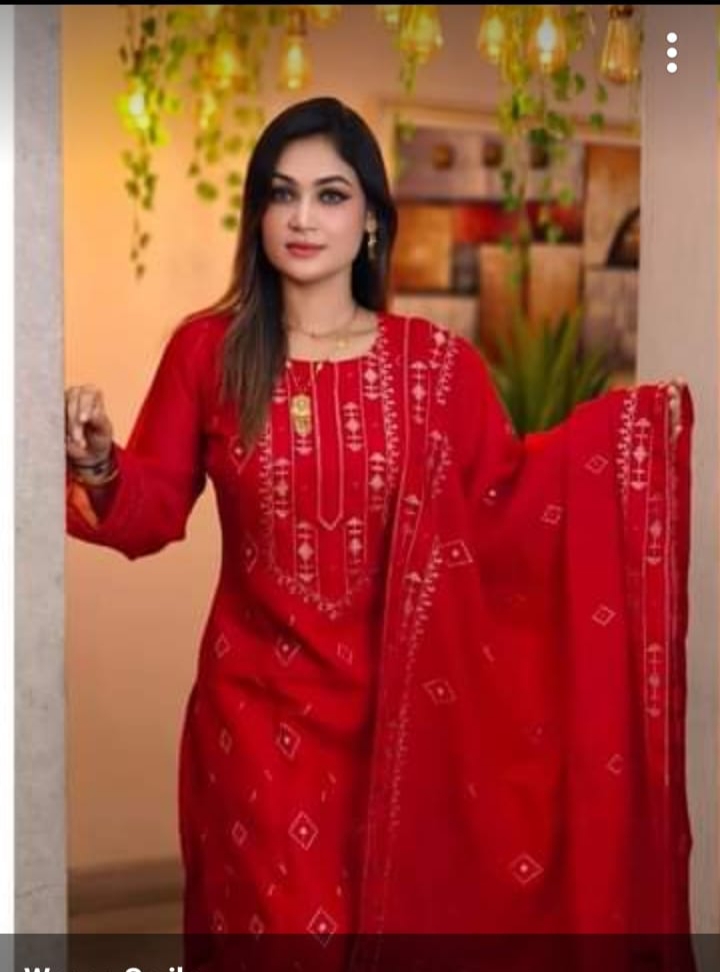 Block Print Three Piece SKU: 11631